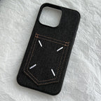 Margiela Jeans Pocket Phone Case by painevida