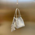 Hand-Pressed Woven Tote Bag
