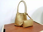 Hand-Pressed Woven Tote Bag