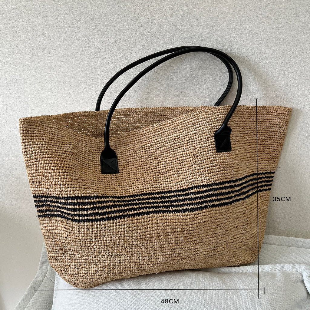 Raffia Straw Bags For Beach Vacations