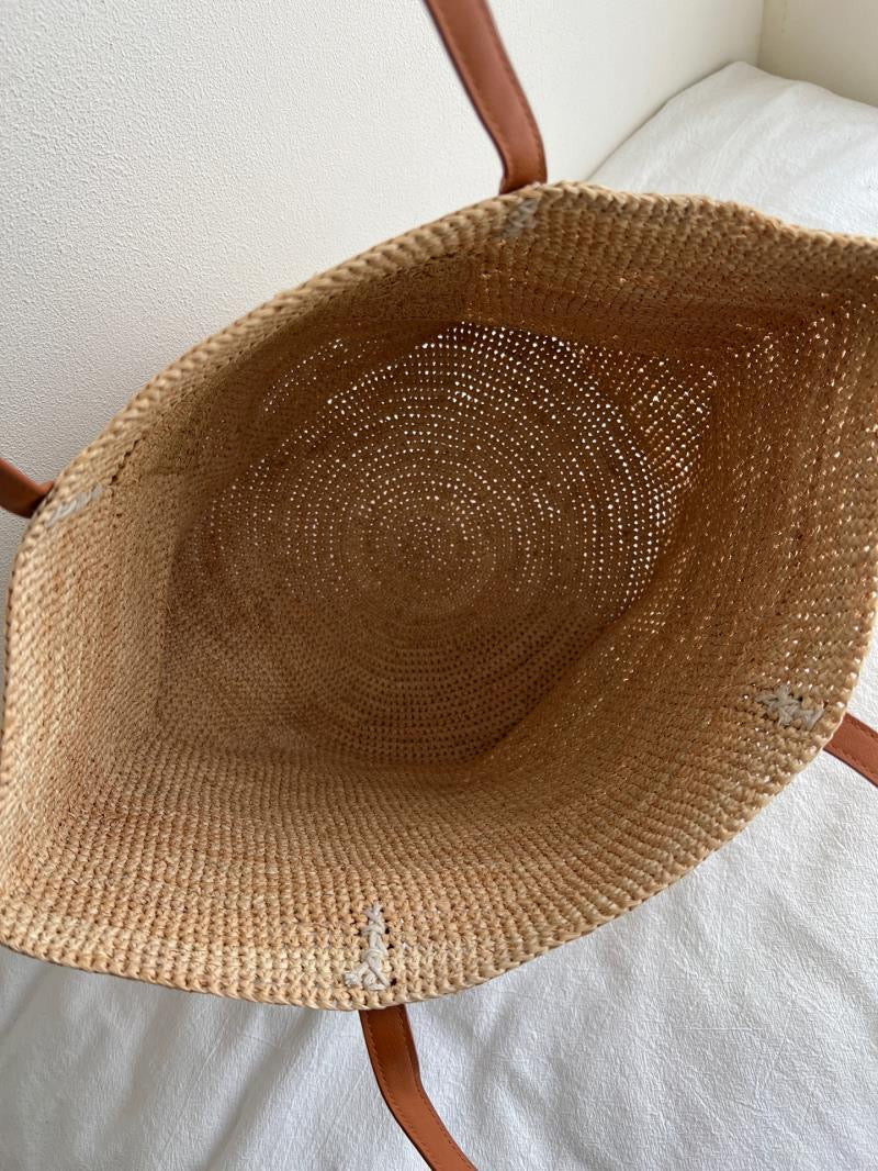 Raffia Straw Bags For Beach Vacations