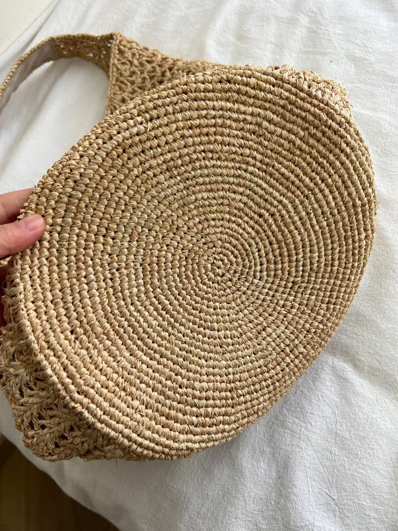 Raffia Straw Bags For Beach Vacations