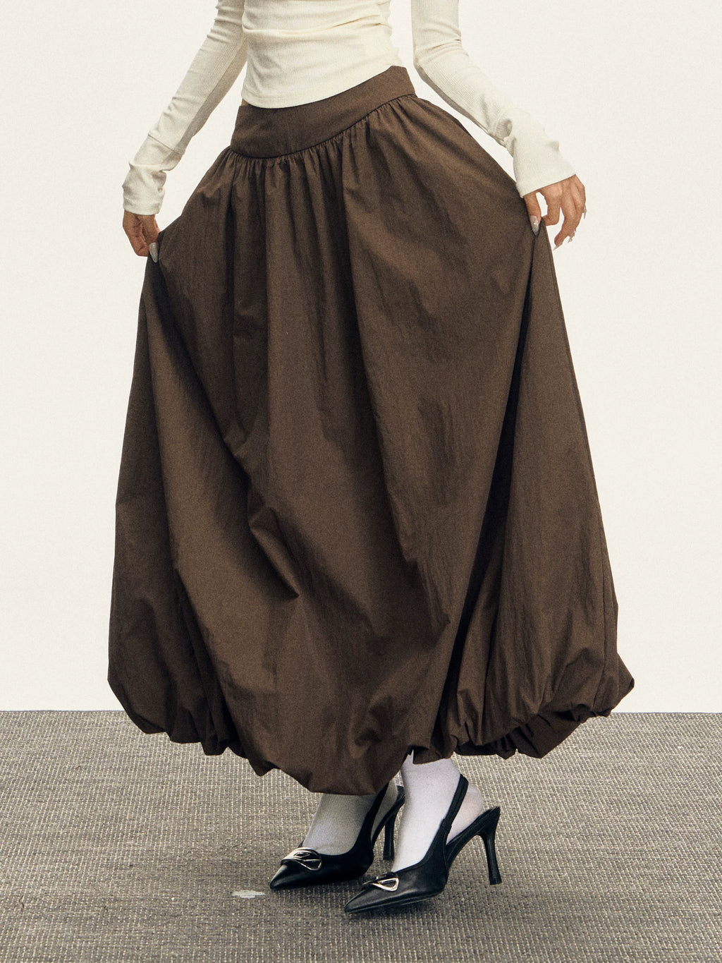 Vintage Long Tulip Skirt Tutu