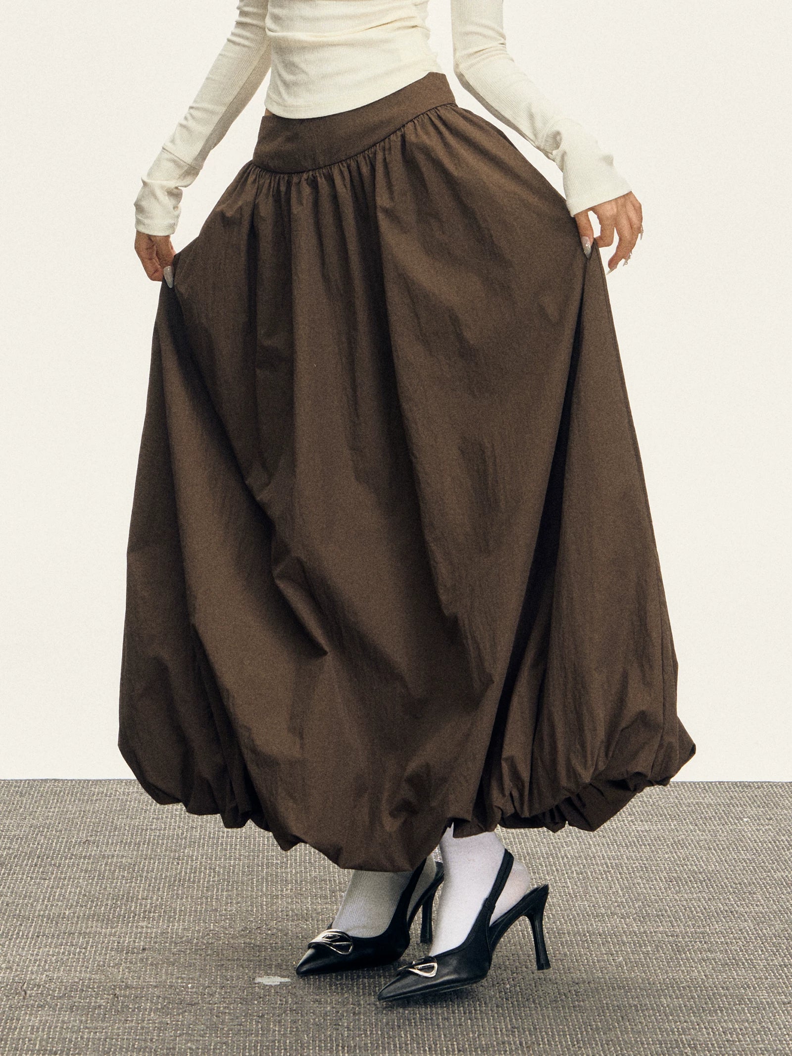 Vintage Long Tulip Skirt Tutu