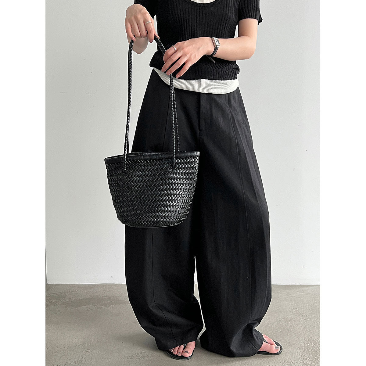 Loose Draping Scimitar Pants