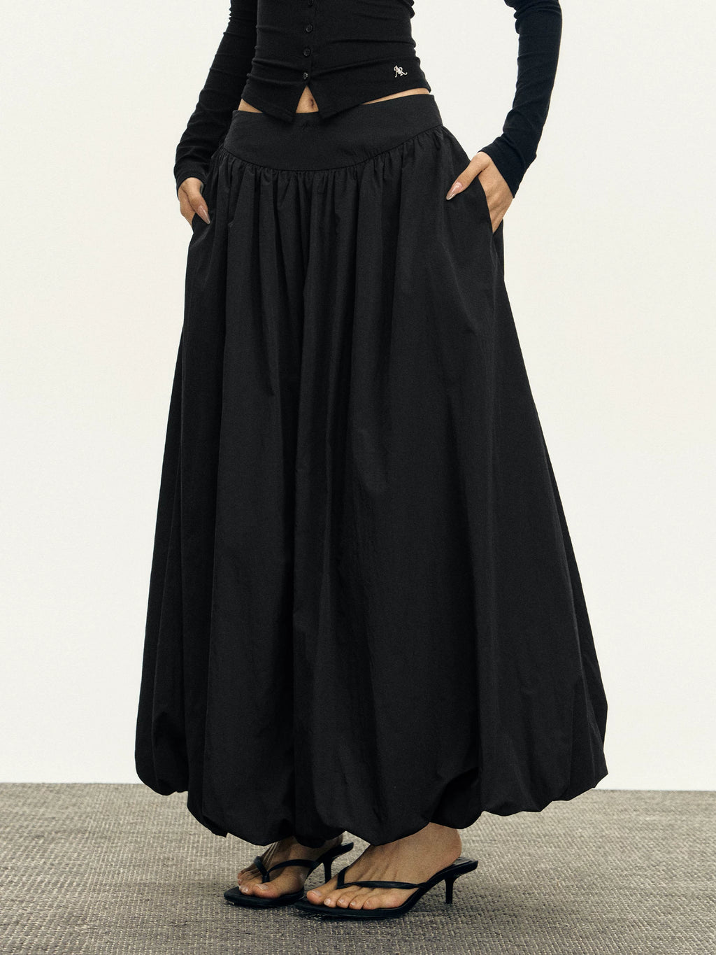Vintage Long Tulip Skirt Tutu