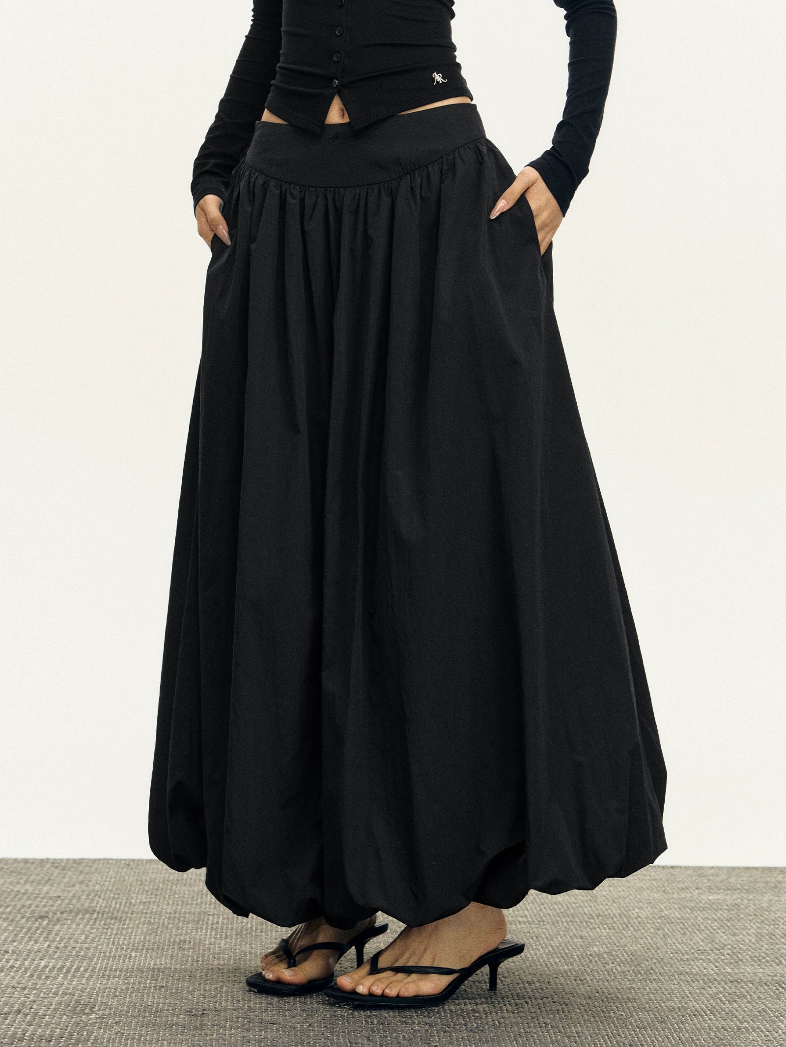 Vintage Long Tulip Skirt Tutu
