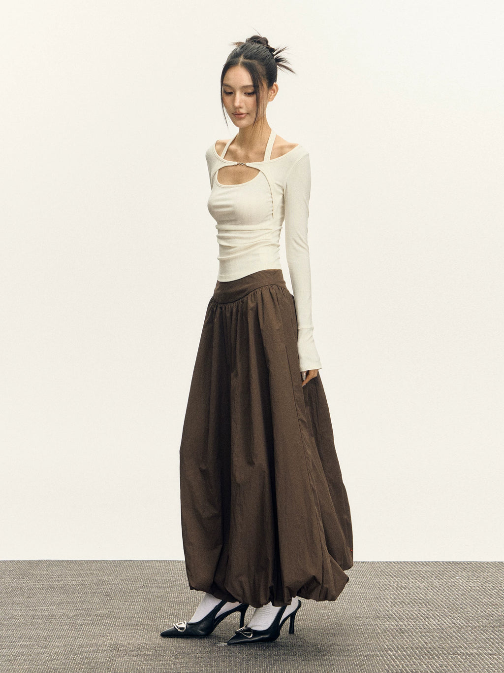 Vintage Long Tulip Skirt Tutu