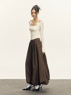 Vintage Long Tulip Skirt Tutu