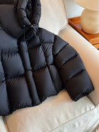 Ultra-fluffy Hooded Puffer down Jacket