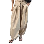 Loose-fitting Pure cotton Lantern Pants