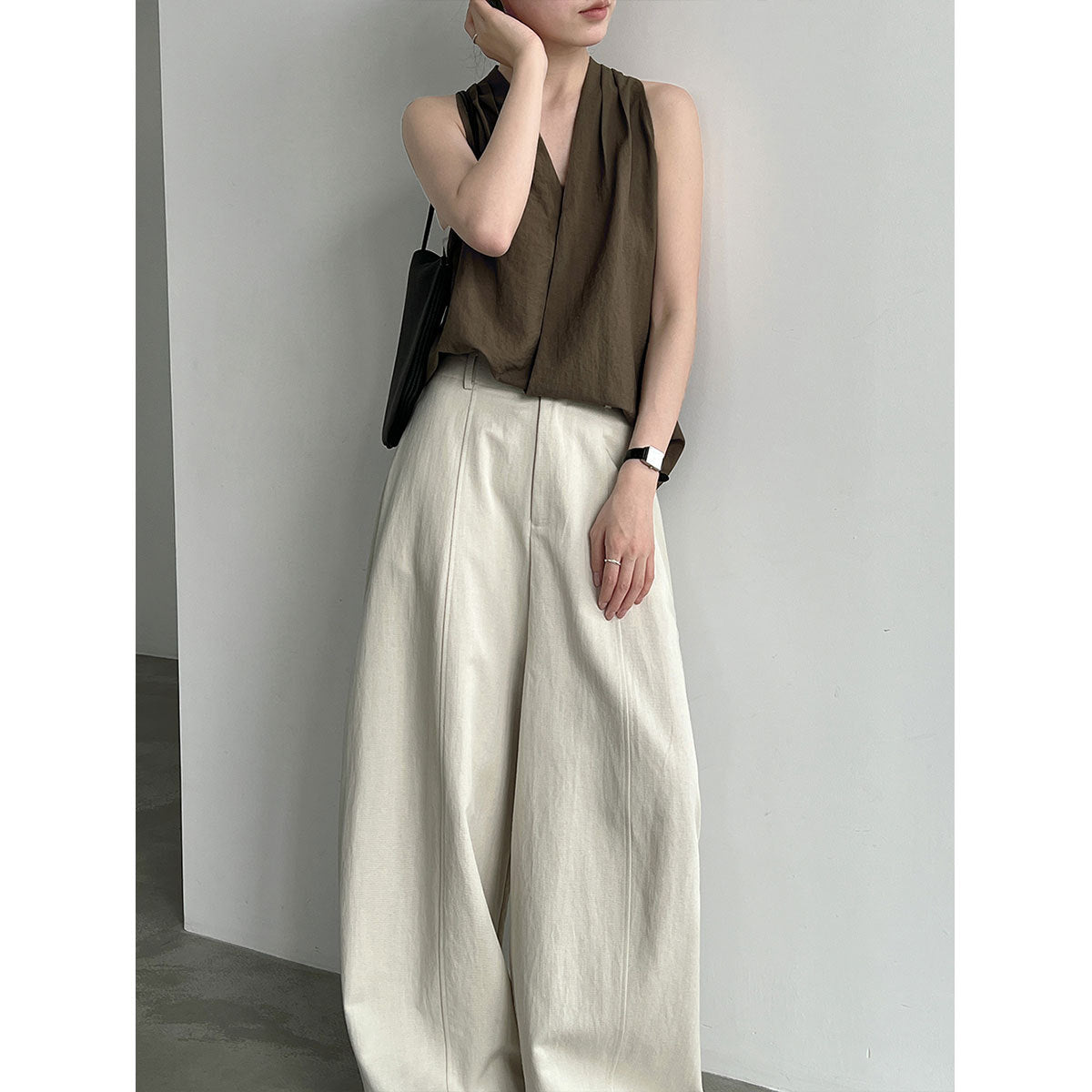 Loose Draping Scimitar Pants
