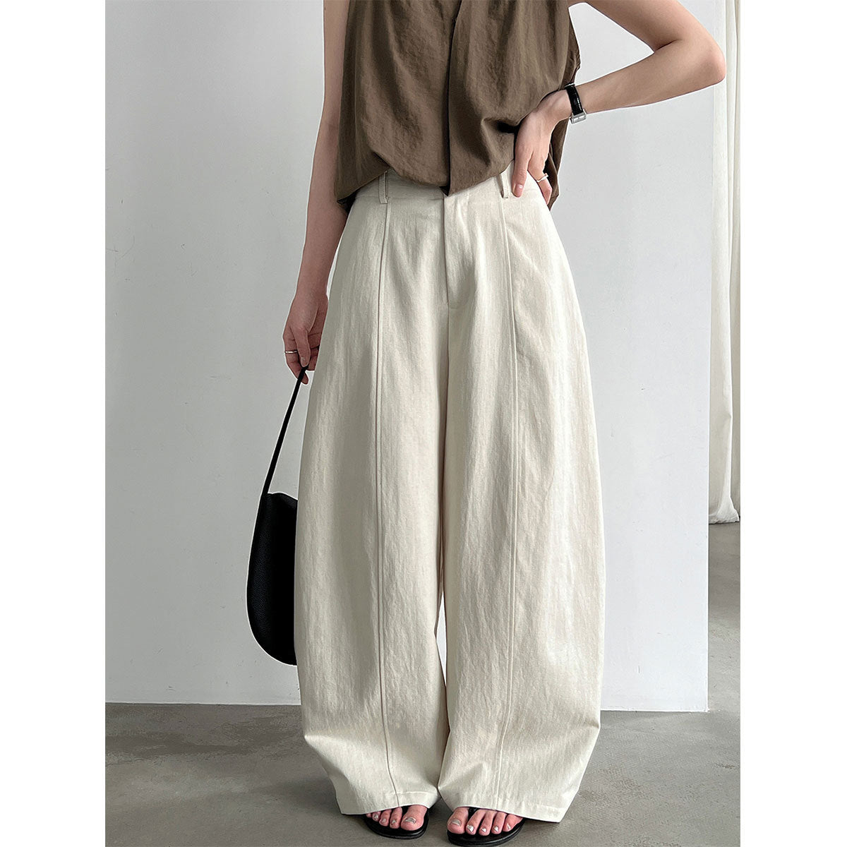 Loose Draping Scimitar Pants