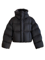 Ultra-fluffy Hooded Puffer down Jacket