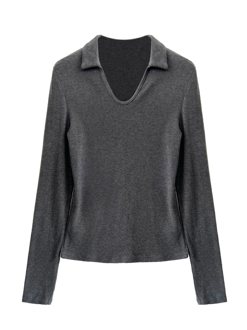 Simple Fit V-neck Basic Shirt