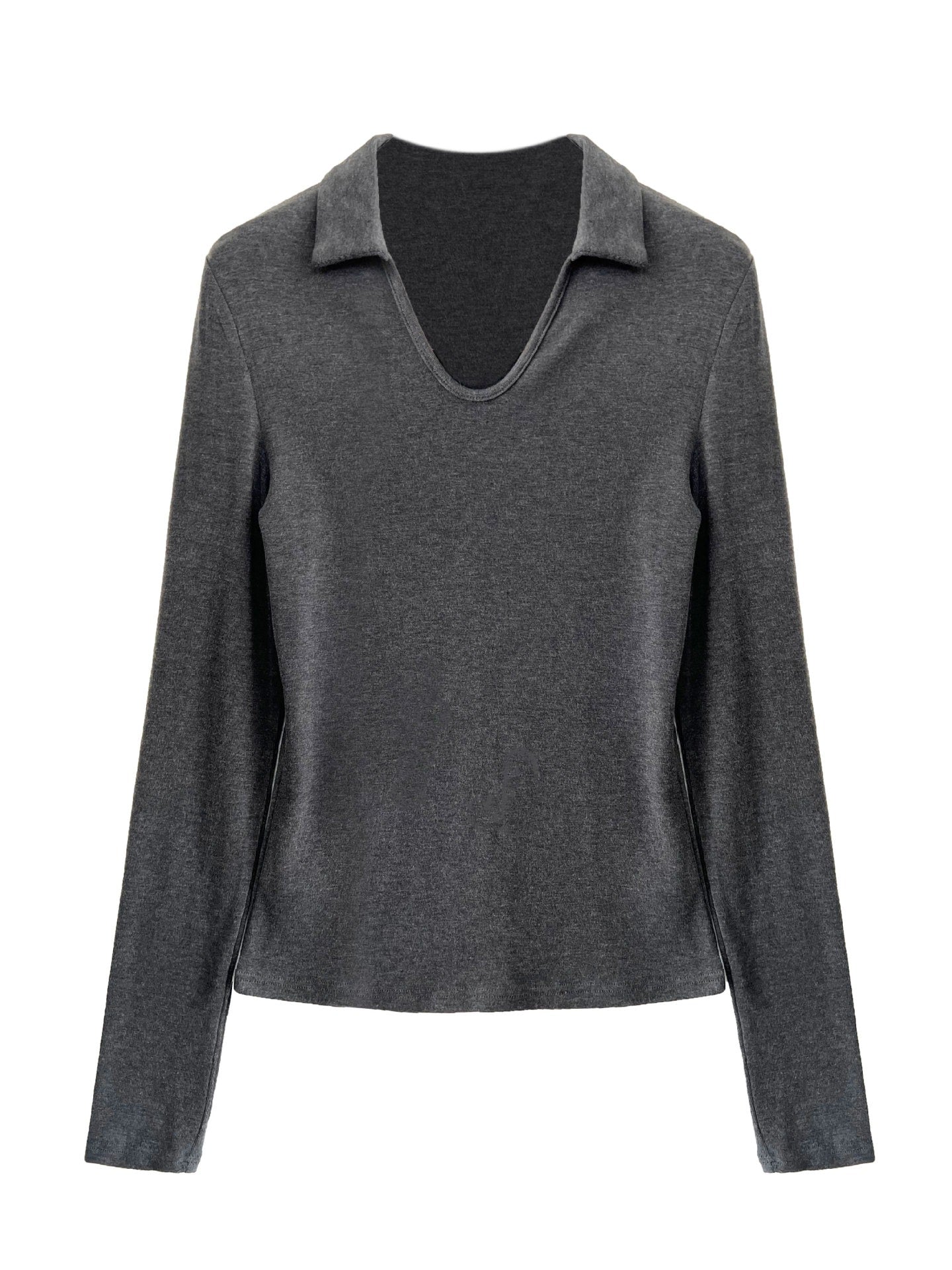 Simple Fit V-neck Basic Shirt