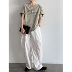 Minimalist Letter Print T-shirt for Women