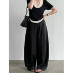 Loose Draping Scimitar Pants