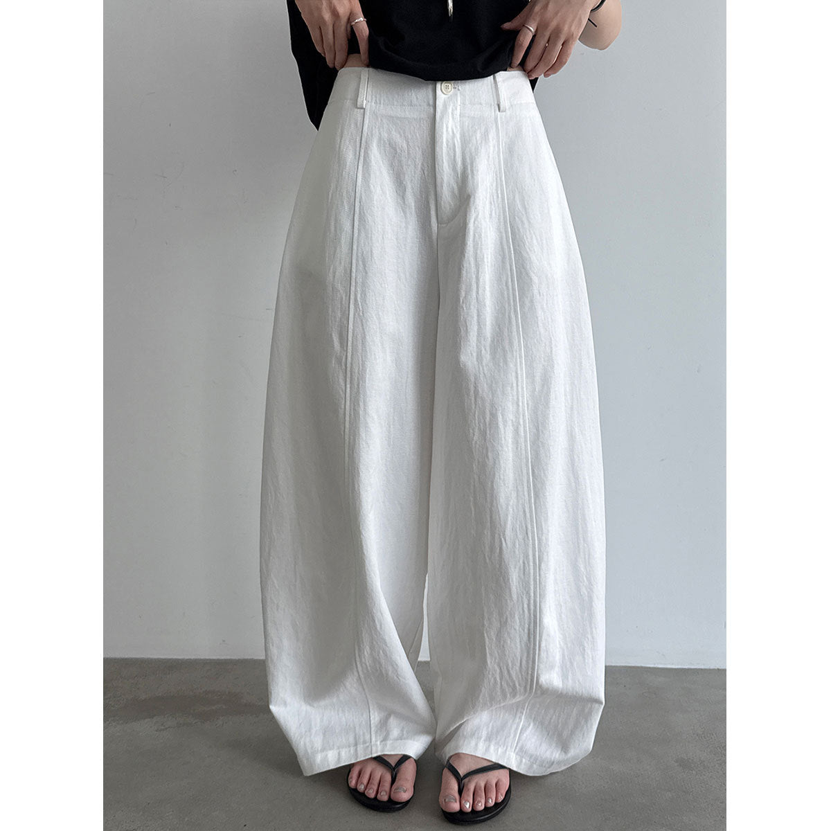 Loose Draping Scimitar Pants