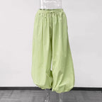 Loose-fitting Pure cotton Lantern Pants