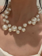 Original Stylish Statement Beads Necklace by painevida