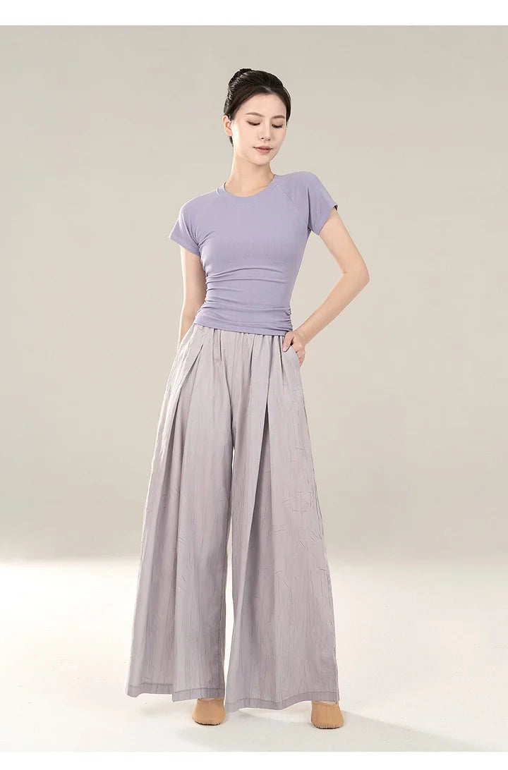 Dance Practice Clothes Loose Wide Leg Activewear Pants