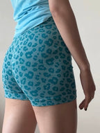 High Elastic Tight Leopard Print Yoga Pants