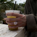 Medieval Court Extravagant Crystal Ring