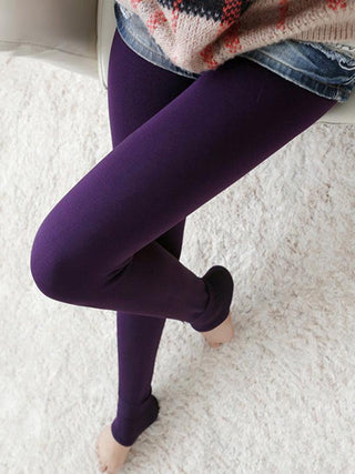 Simple Skinny Leg Keep Warm Leggings