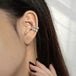 Round ear clip