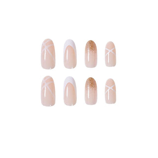Nude Gentle French Style Press On Nails – painevida